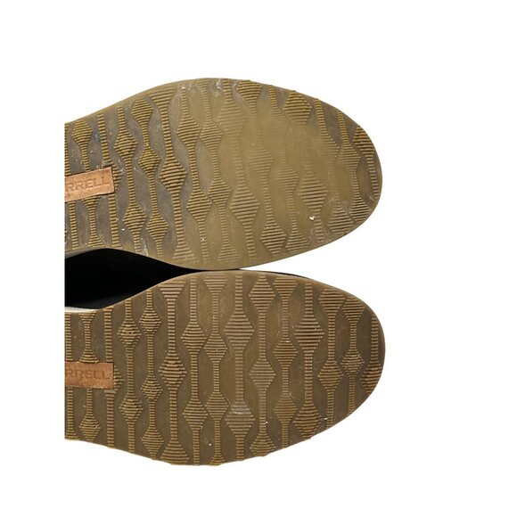 Merrell Roam Leather Chelsea Ankle Boots With Elastic Panels & Rubber Sole Sz 6 - Picture 13 of 13